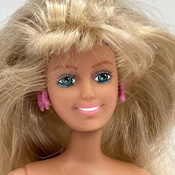 Vintage 1987 Maxie Dolls Lot Hasbro Lookin’ Smart Twist Waist Freckles Blue Eyes - Picture 3 of 16